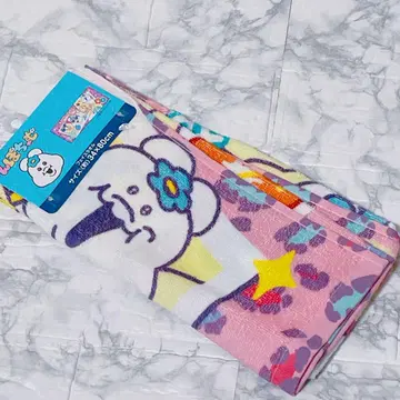 *미사용 새상품* 뇸포챰 페이스타월 돈키 콜라보 키미마로 손수건