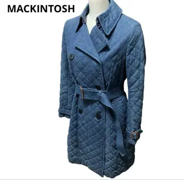MACKINTOSH 매킨토시 퀼팅 데님 트렌치코트 38