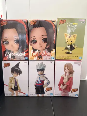 샤먼킹 피규어 6체 세트 묶음 판매