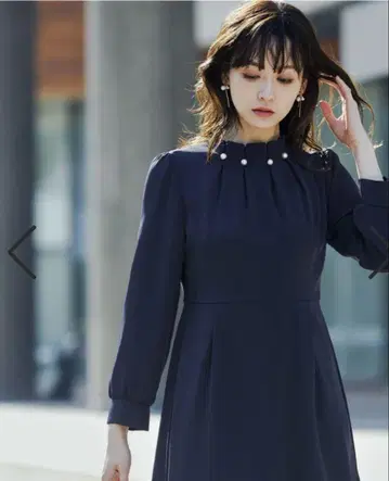 niana 턱 펄 원피스 세레모니 수트