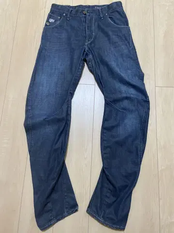G-STAR RAW 3301 다크 블루 슬림 핏 데님