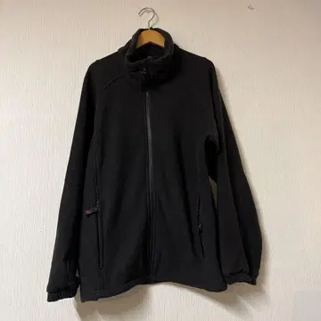 KEELA 블랙 플리스 자켓 실측치수 남성용 L 사이즈 정도