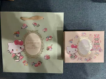 라뒤레 laduree 헬로키티 마카롱 상자 봉투