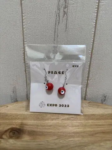 오사카 엑스포 코먀쿠 귀걸이 EXPO2025