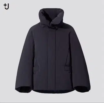 [초판] UNIQLO +J 하이브리드 다운 자켓 블랙 M 사이즈