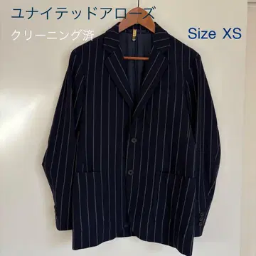 유나이티드 애로우즈 스트라이프 테일러드 자켓 XS