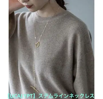 NOBLE / UCALYPT 스템 라인 목걸이