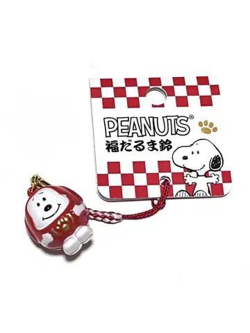 PEANUTS 피넛 스누피 복 달마 방울