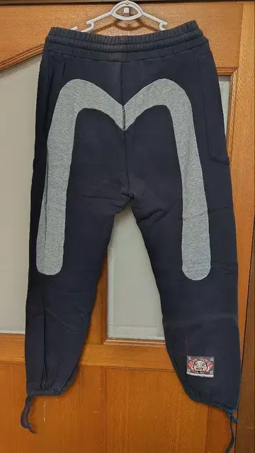 초레어 evisu 대갈매기 스웨트 팬츠