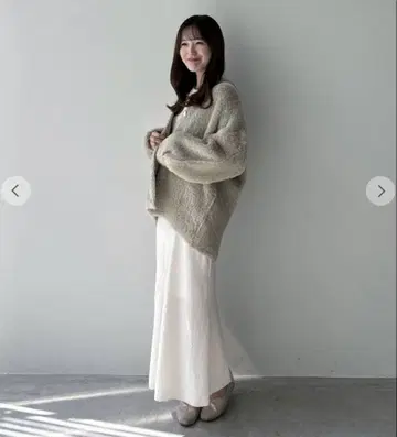 COCODEAL 코코딜 W 페이스 롱 페더 가디건