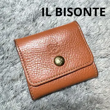 IL BISONTE 일비종떼 코인 케이스 동전 지갑 천연 가죽 가죽