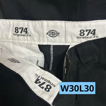 Dickies 874 오리지널 핏 치노 팬츠 w30