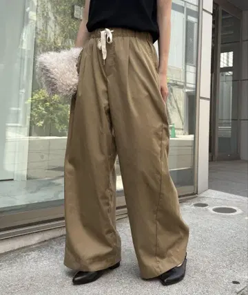 차오패닉 티피 부드러운 와이드 이지 팬츠