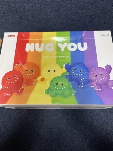 POPMART INSTINCTOY HUG YOU 봉제 인형 펜던트