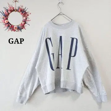 GAP 갭 오버 사이즈 맨투맨 로고 트레이닝복 빅 루즈 M