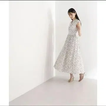 내추럴 뷰티 베이직 보타니컬 프린트 원피스