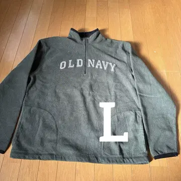 [ 088 ] 90s 빈티지 올드 네이비 플리스 하프 지퍼 L