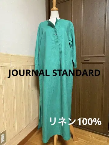 새상품급 JOURNAL STANDARD 린넨의 넉넉한 롱 원피스