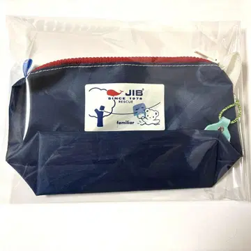 [ 미사용 ] 파미리아 jib 파우치 네이비 아시아