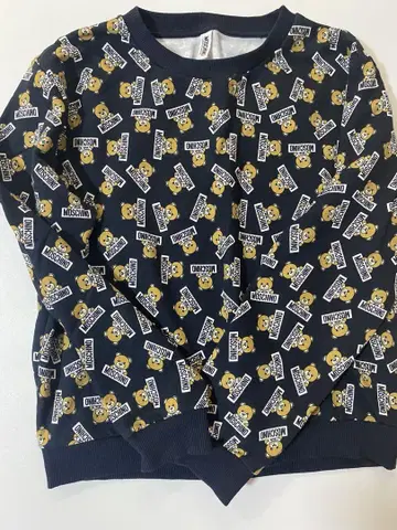 MOSCHINO 곰 무늬 트레이닝복 size XS
