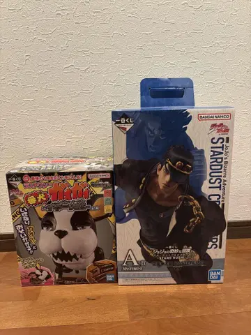 죠죠 제일복권 피규어 A상 쿠죠 죠타로 라스트 원 가오가오군 이기 세트