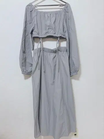 Ray BEAMS 레이빔즈 세퍼레이트 스트랩 원피스 미사용 택 포함