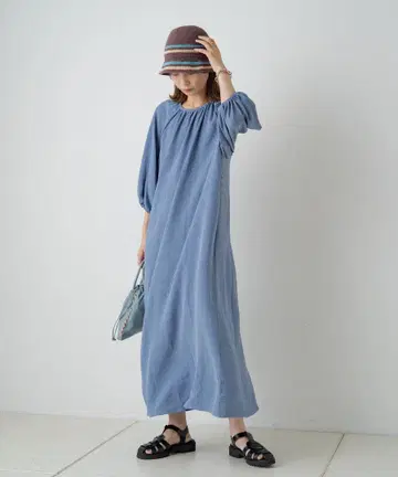kastane 백 트임 개더 원피스