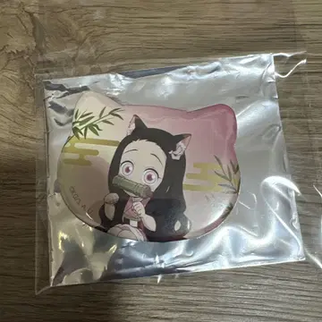 귀멸의 칼날 난자타운 네즈코 특별 임무상 고양이형 캔뱃지
