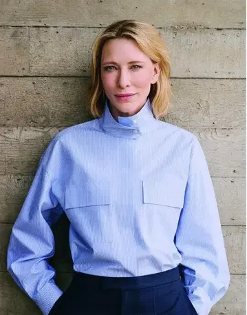 [ UNIQLO ] 완판템 코튼 스탠드 카라 셔츠 자켓/스트라이프