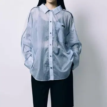 완판템 [ led.tokyo ] 시어 오버 사이즈 셔츠
