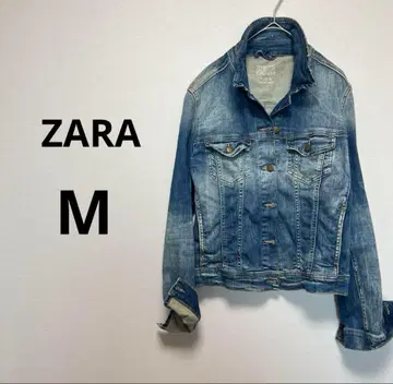 ZARA 자라 M 데님 자켓 데님 블루 G 자켓