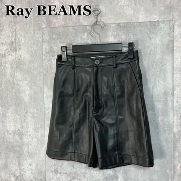 Ray BEAMS 인조 가죽 숏팬츠 0