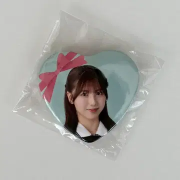 스가와라 마야 * 발렌타인 복권 캔 배지