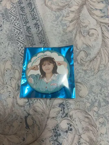 히나타자카46 캔뱃지 마츠다 코노카