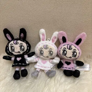 나루미야 캐릭터즈 베리에짱 마스코트 3종 세트 메조 피아노