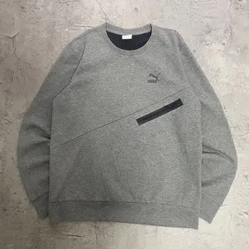 푸마 구제 의류 미국 수입 맨투맨 트레이닝복 L 사이즈 그레이 PUMA