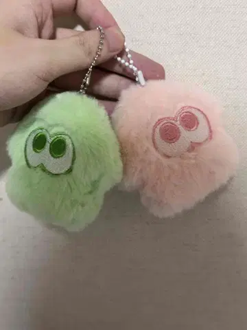 푹신푹신 캐릭터 키링 2개 세트