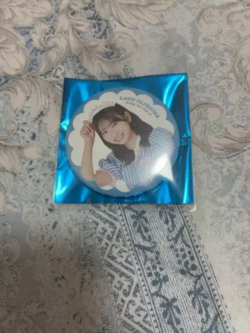 히나타자카46 캔뱃지 후지시마 카호