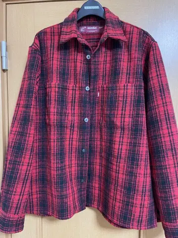 HIDE AND SEEK Check Shirt Jacket (24aw)