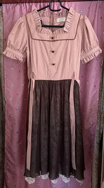 마이라 클래식 기들리 프릴 원피스 택 포함 미사용 새상품