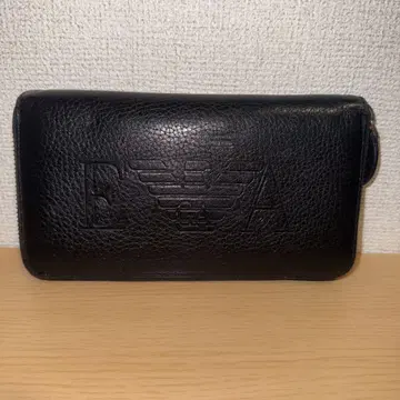 Emporio Armani 블랙 장지갑
