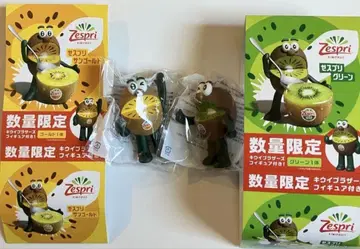 Zespri 키위 캐릭터 피규어 2체 세트