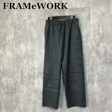 FRAMeWORK 워셔블 사키소니 이지 팬츠 40