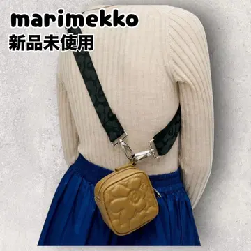 마리메꼬 Nano Gratha Unikko 가죽 숄더백