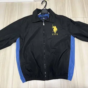 U.S. POLO ASSN. 나일론 자켓 XL 블랙/파랑