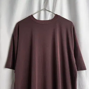 00s Bruma Bibas 레이온 T셔츠 M 버건디 모드