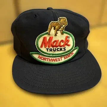 Mack Trucks 트래커 캡 USA제 네이비