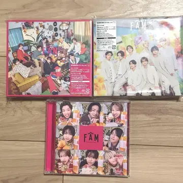 timelesz FAM 앨범 3가지 형태 트레이딩 카드 혜택 포함