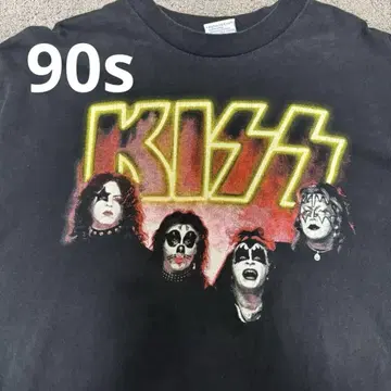 90년대 USA KISS 올스포츠 빈티지 티셔츠