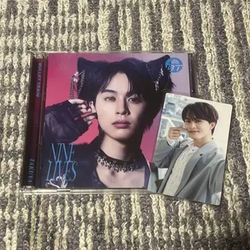 초특급 NINE LIVES 타쿠야반 CD와 트레이딩 카드 세트입니다!